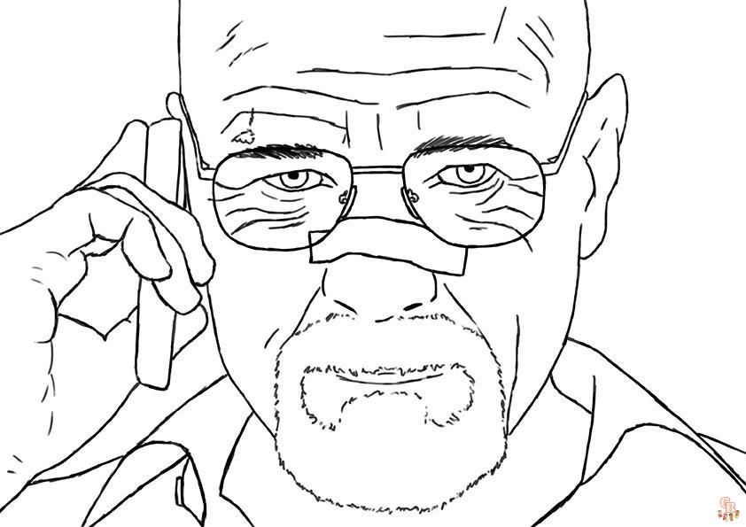 Coloriage Breaking Bad