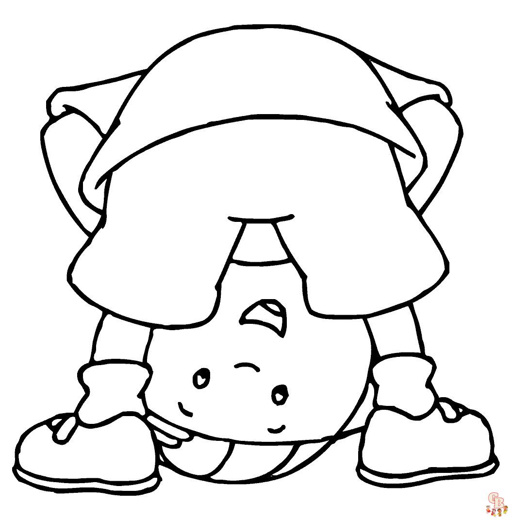 Coloriage Caillou