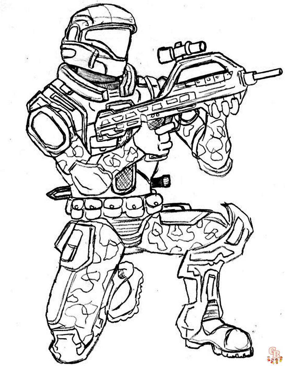 Coloriage Call Of Duty