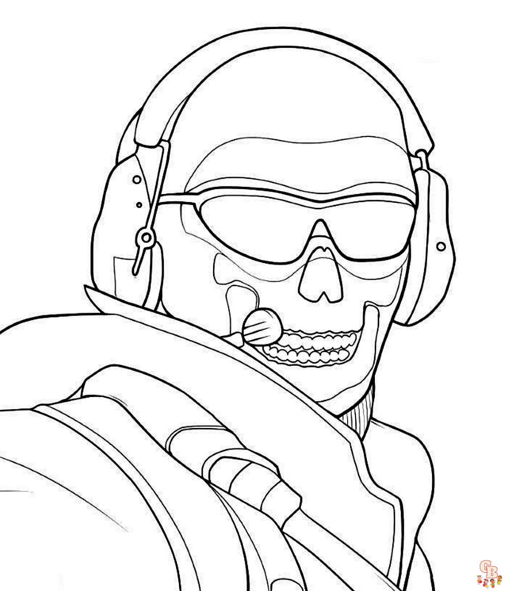 Coloriage Call Of Duty