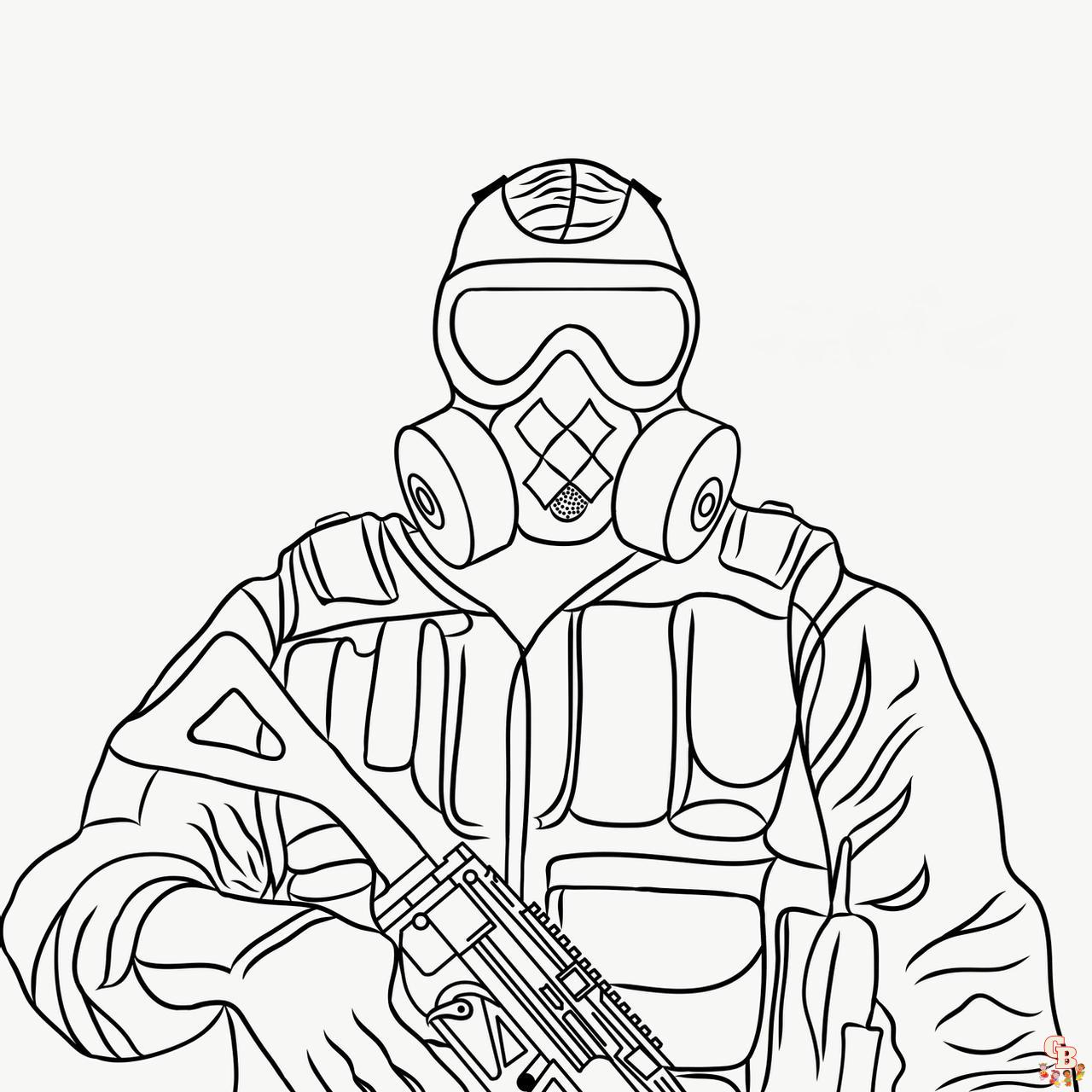 Coloriage Call Of Duty