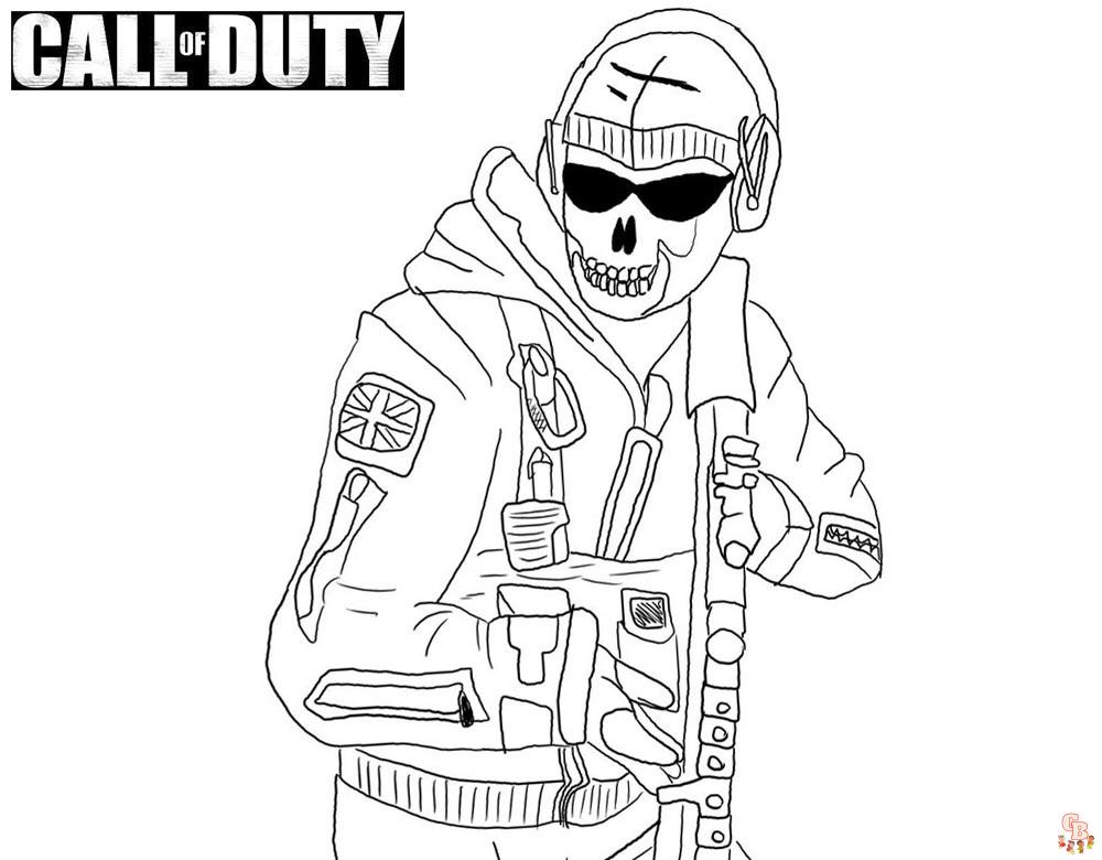 Coloriage Call Of Duty