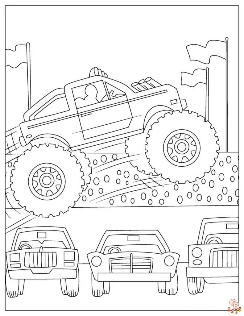 Coloriage Camions