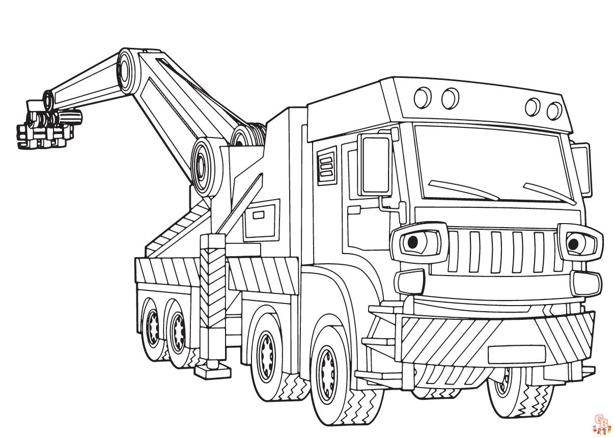 Coloriage Camions