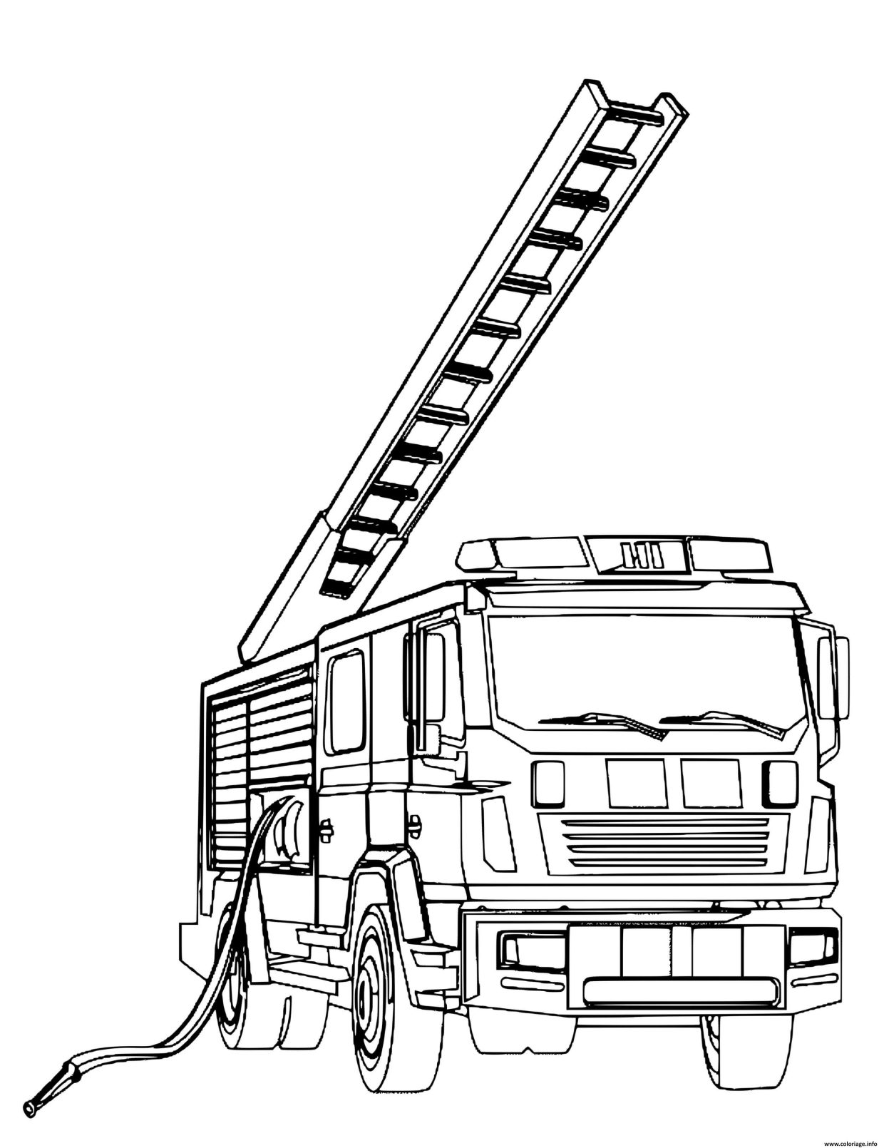 Coloriage Camions