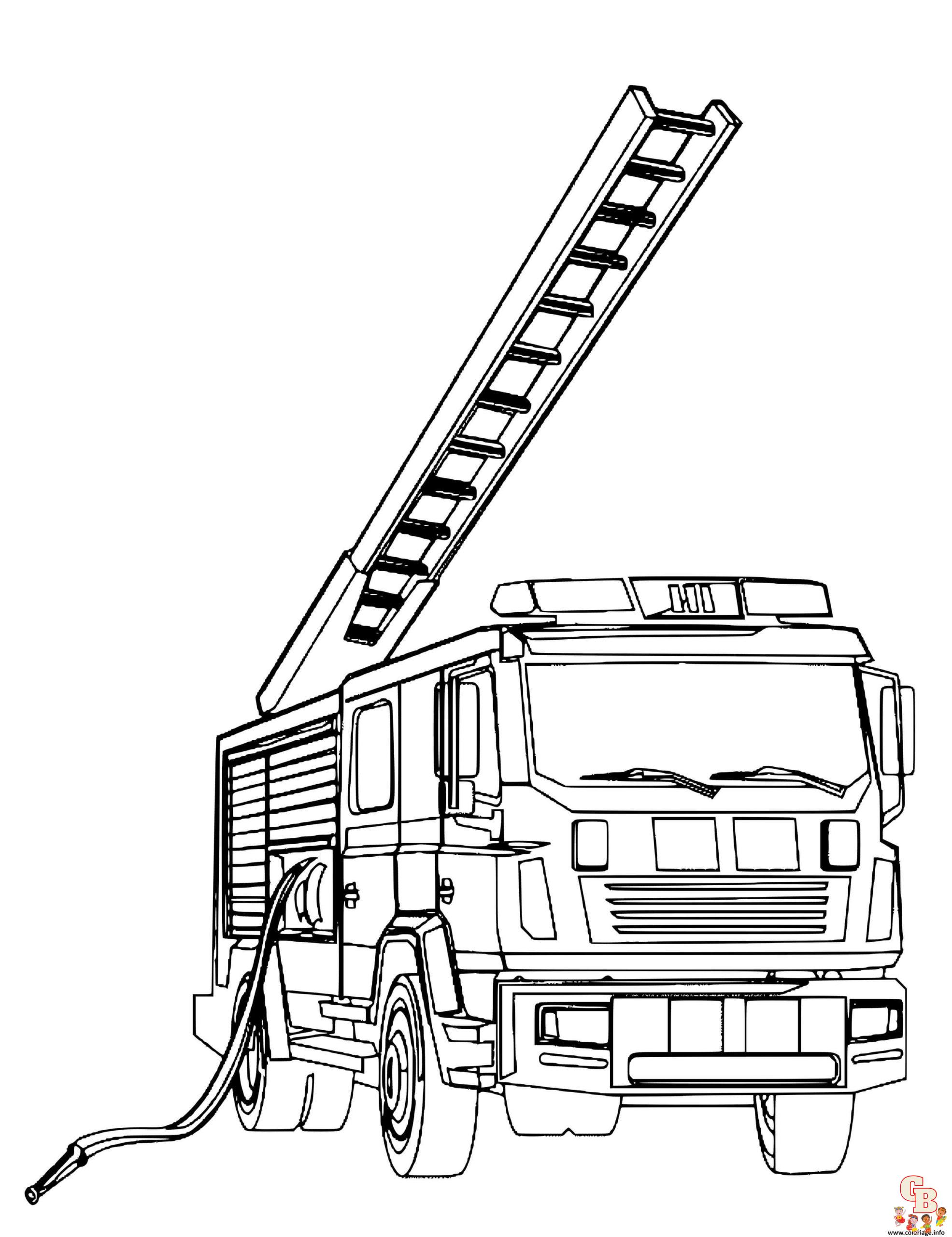 Coloriage Camions
