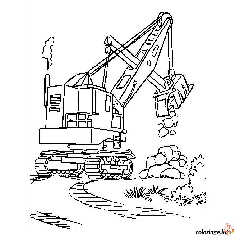 Coloriage Camions