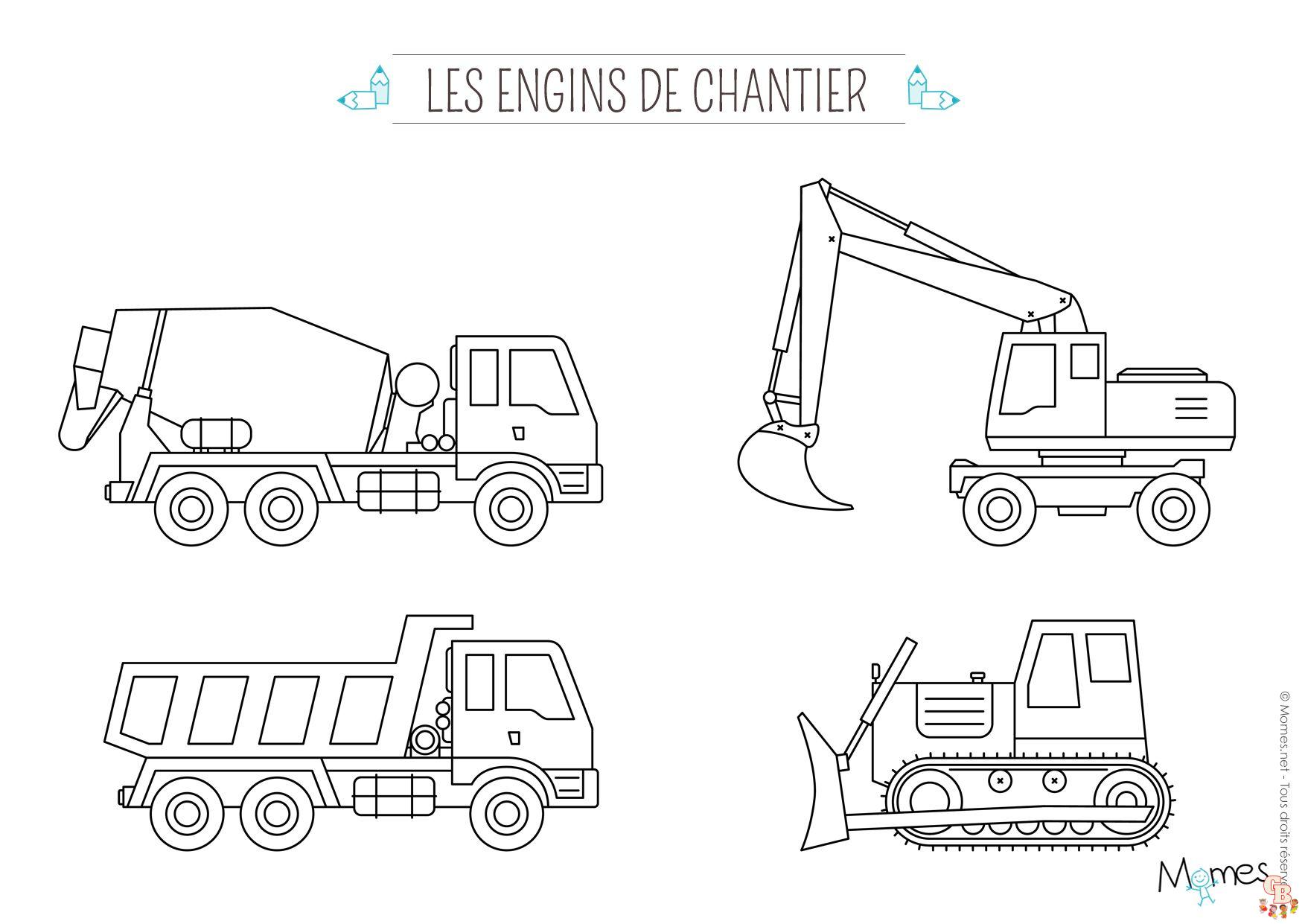 Coloriage Camions