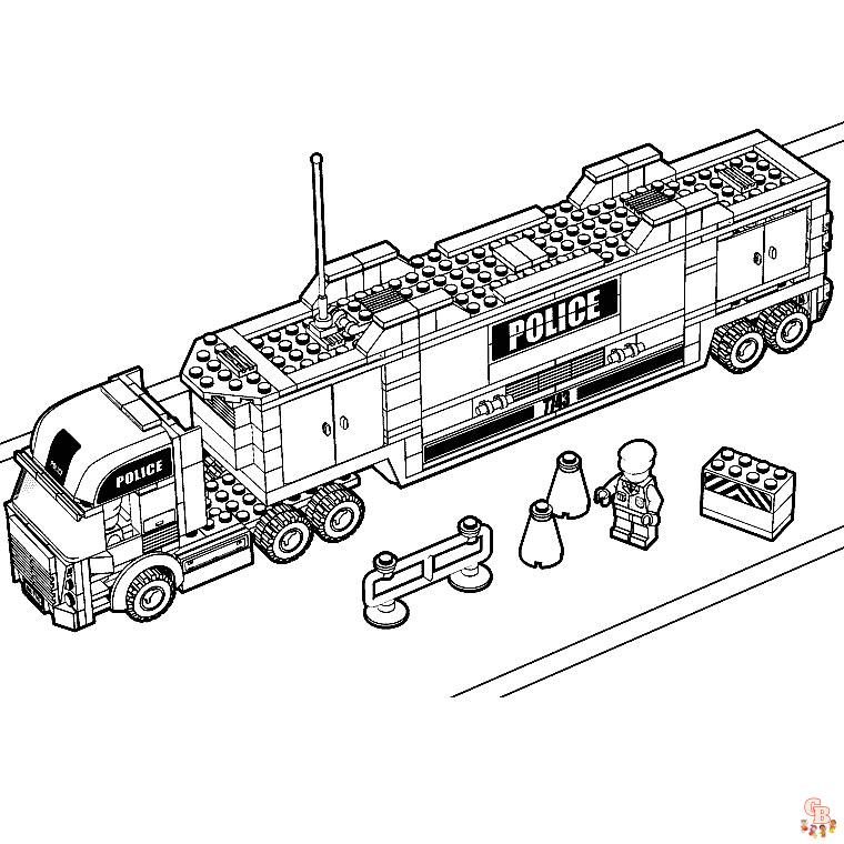 Coloriage Camions