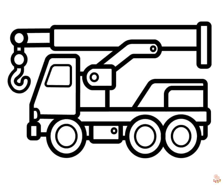 Coloriage Camions