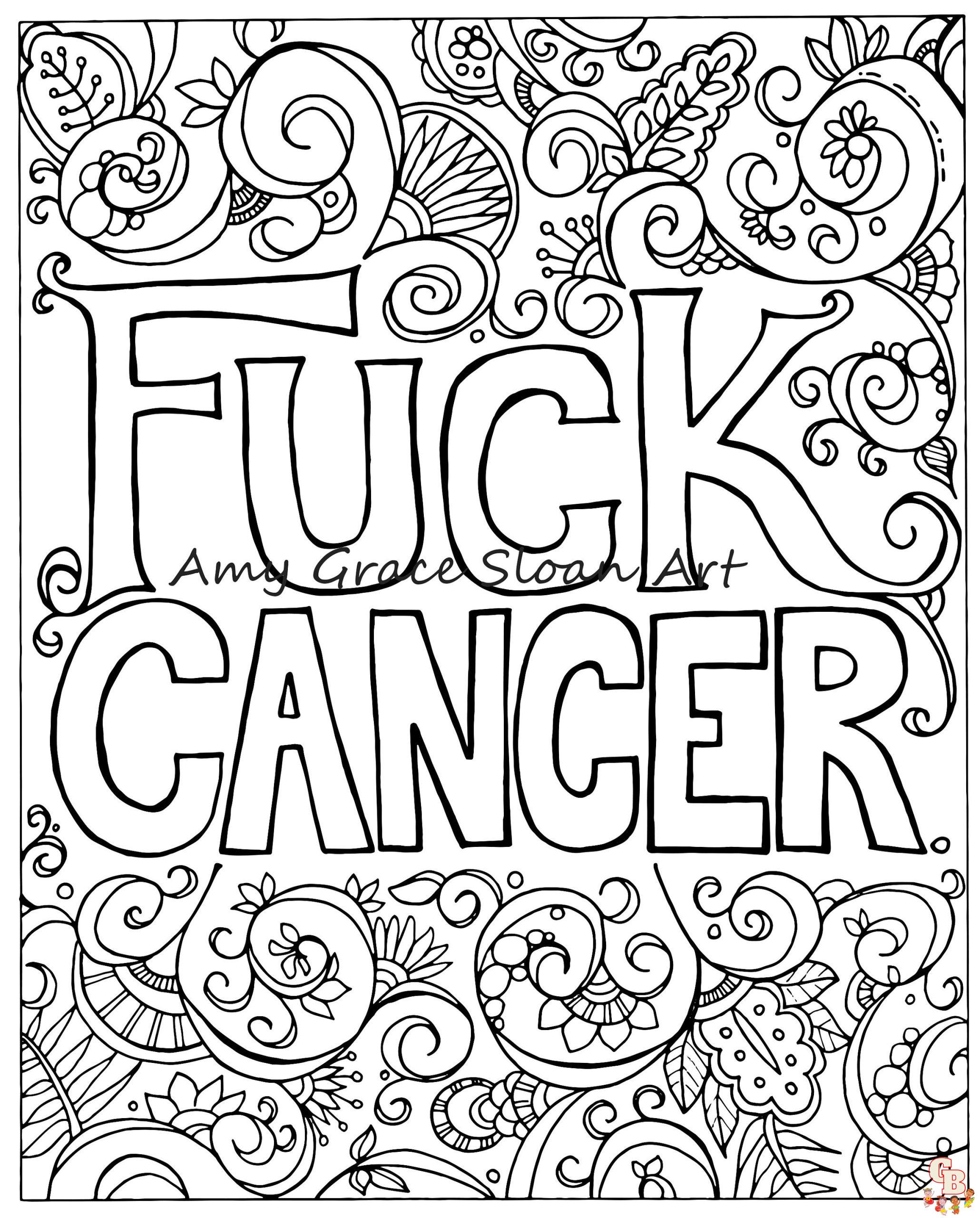 Coloriage Cancer Du Sein