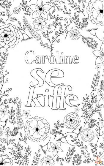 Coloriage Caroline