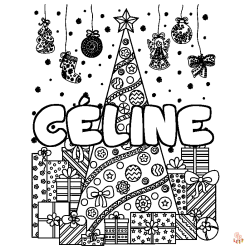 Coloriage Celine