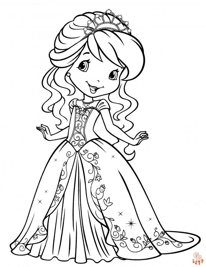 Coloriage Charlotte Aux Fraises Fraisinette