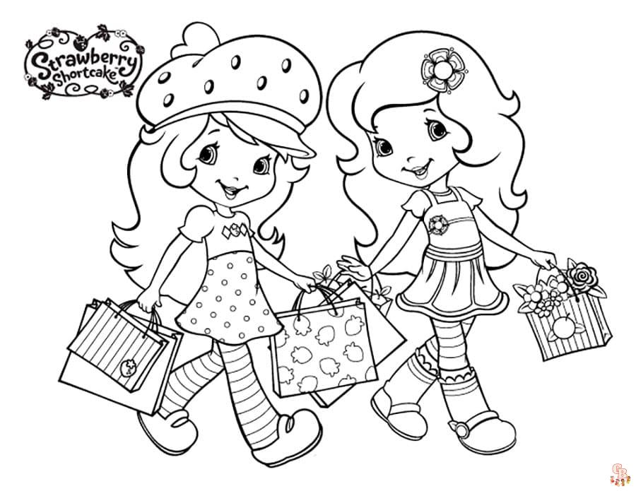 Coloriage Charlotte Aux Fraises Fraisinette