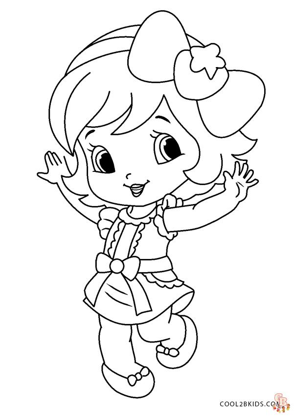 Coloriage Charlotte Aux Fraises Fraisinette