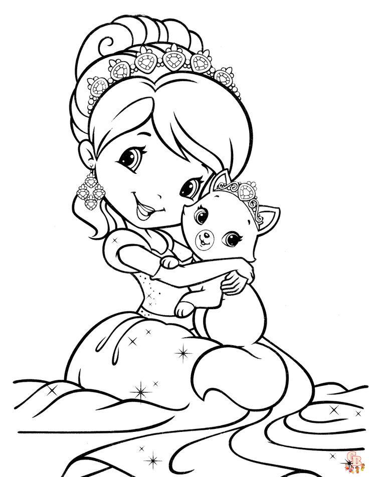 Coloriage Charlotte Aux Fraises Fraisinette