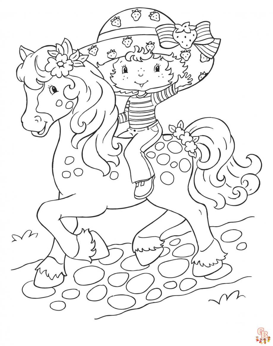 Coloriage Charlotte Aux Fraises Fraisinette