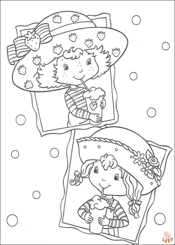 Coloriage Charlotte Aux Fraises Fraisinette