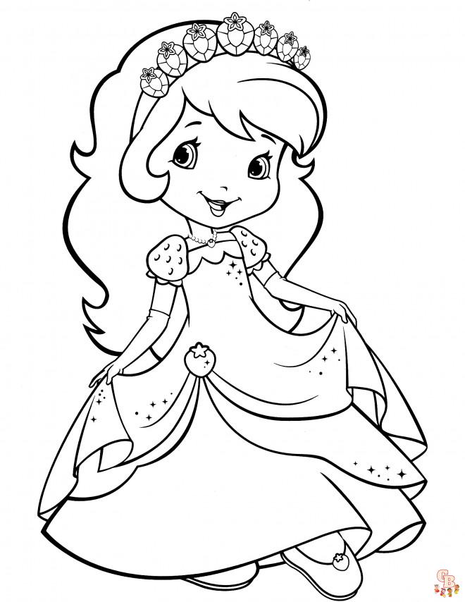 Coloriage Charlotte Aux Fraises Fraisinette