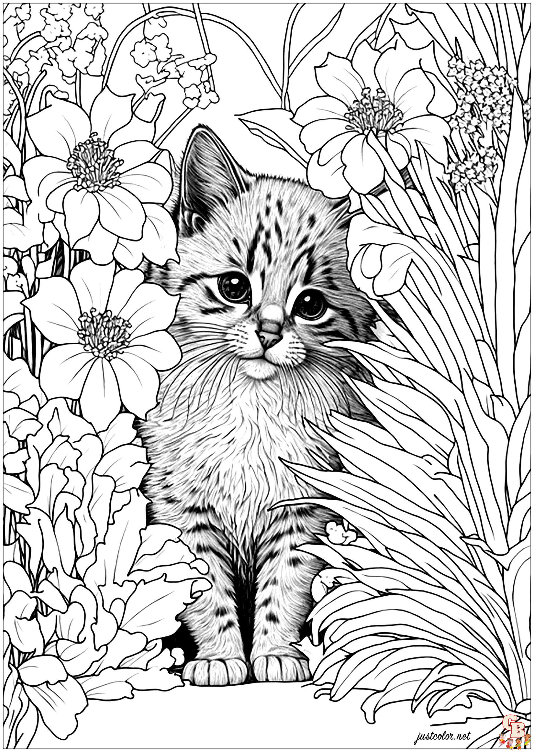 Coloriage Chats