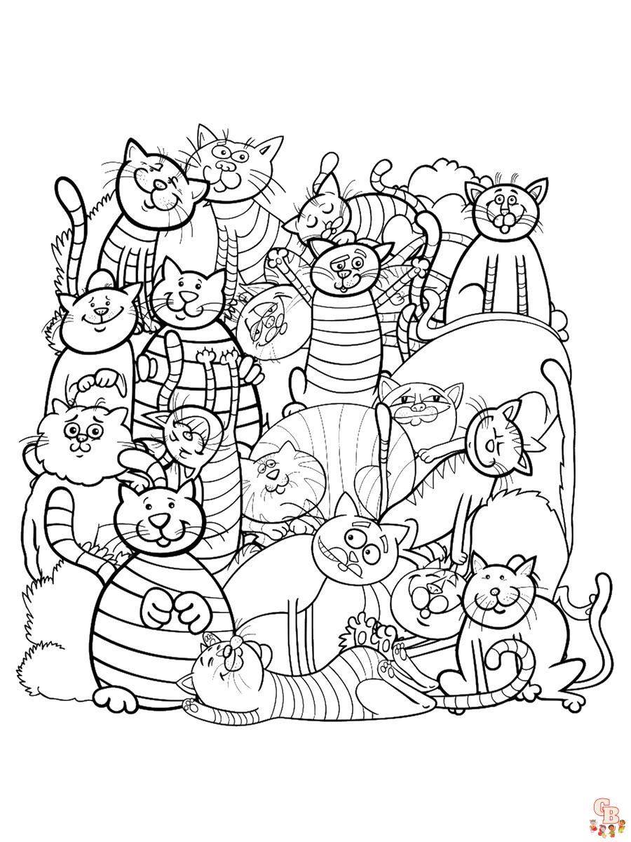 Coloriage Chats