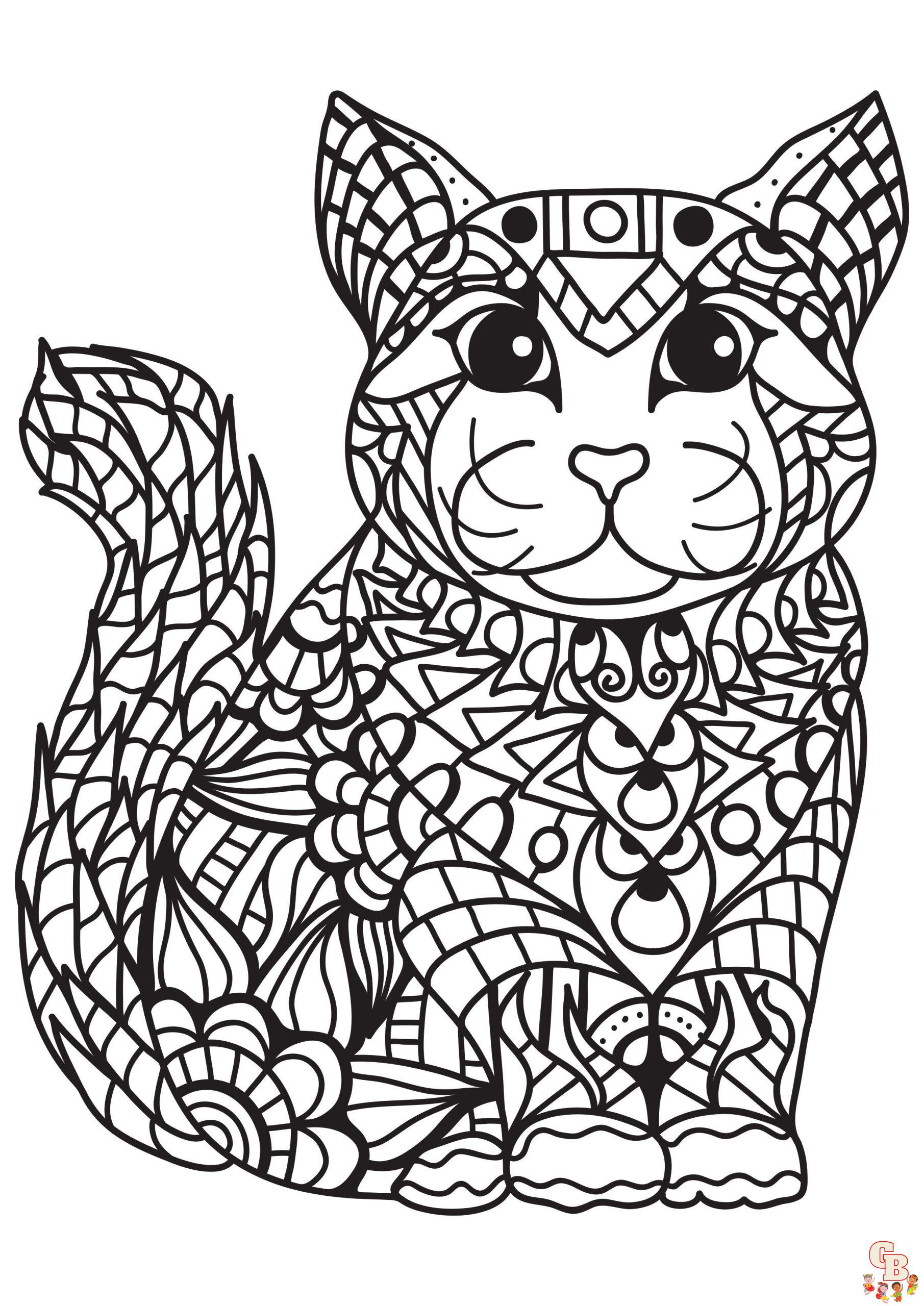 Coloriage Chats