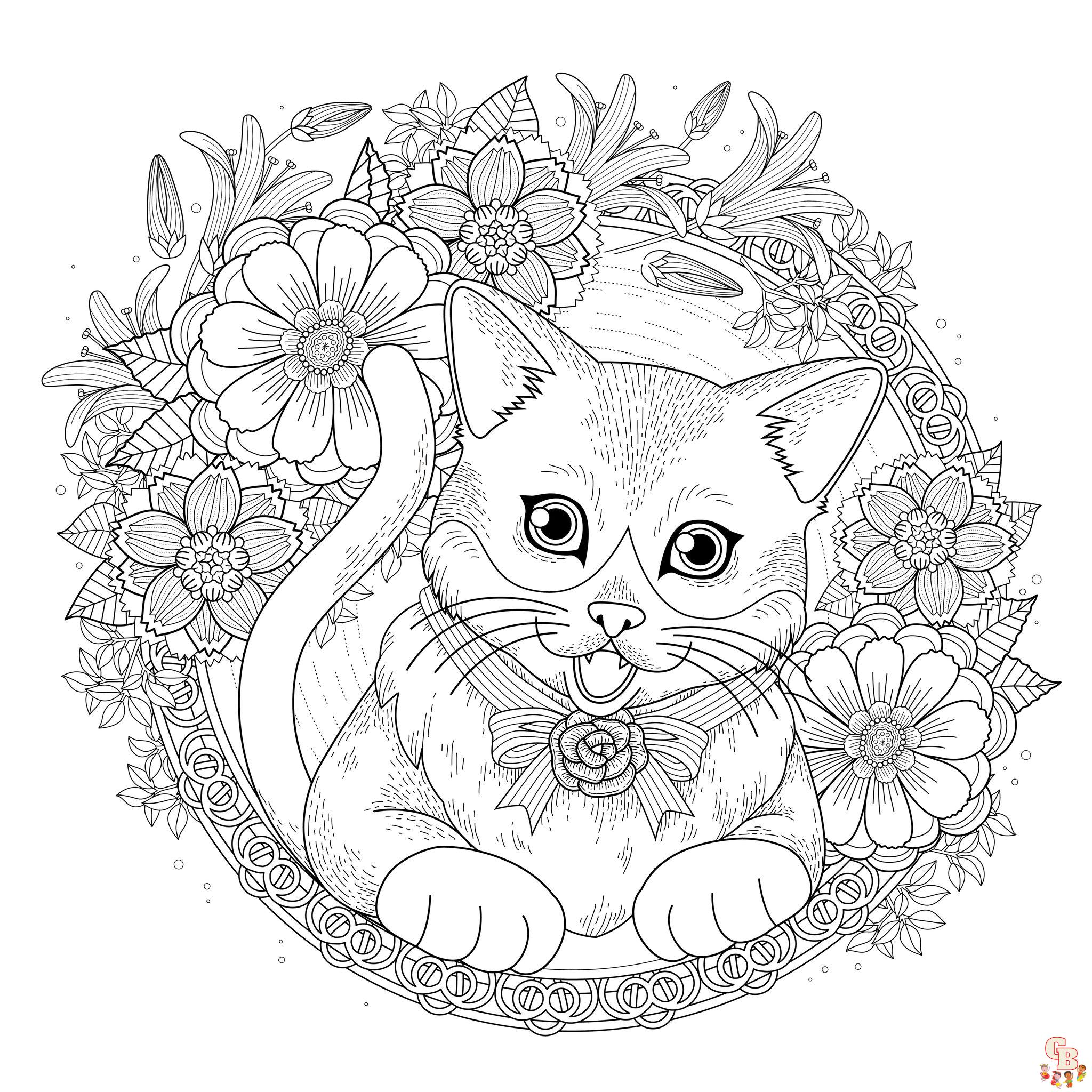 Coloriage Chats