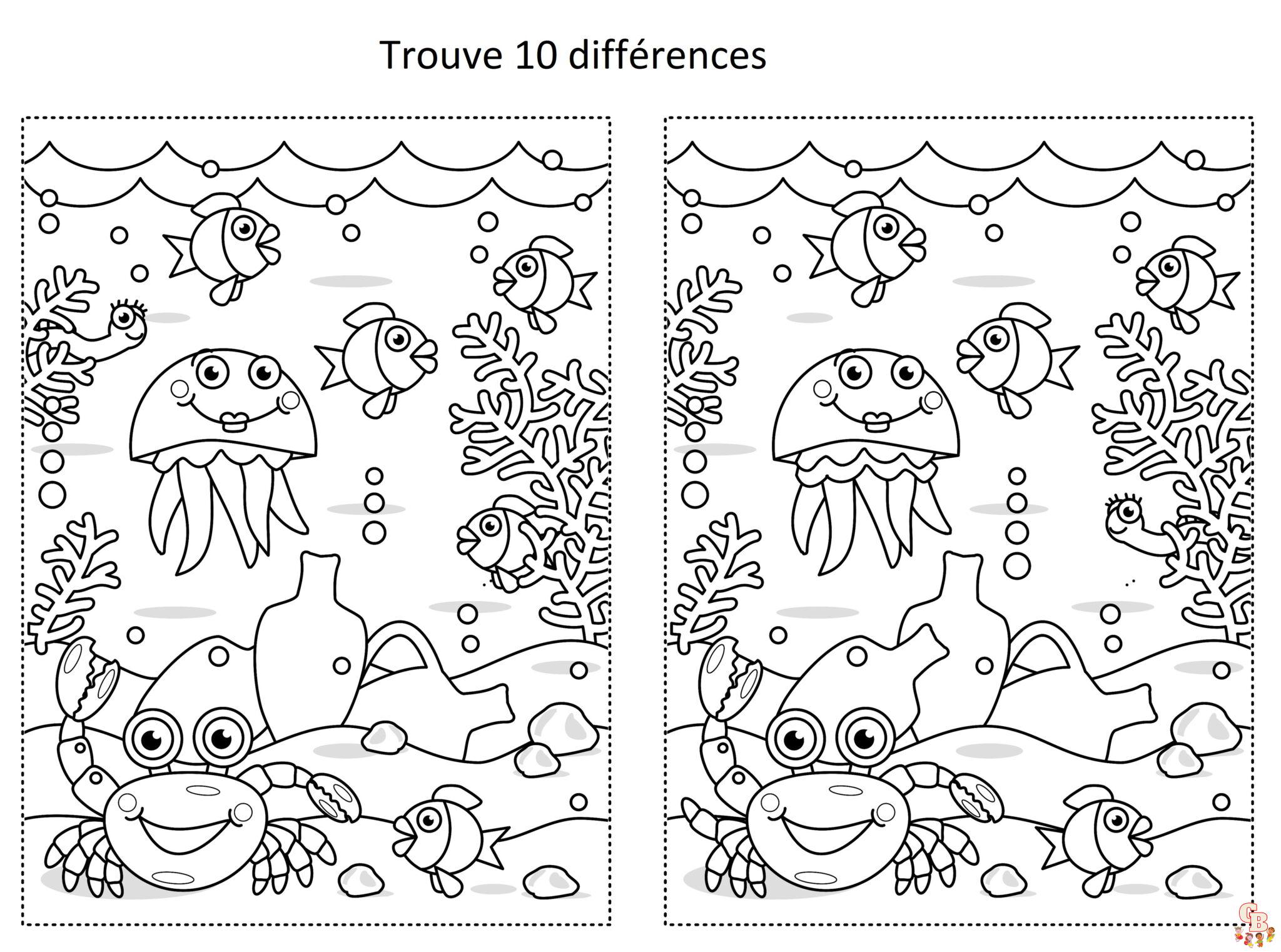 Coloriage Chercher Et Trouve