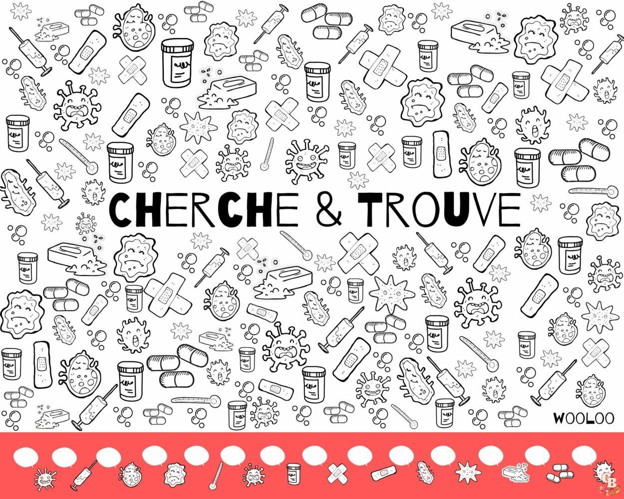 Coloriage Chercher Et Trouve