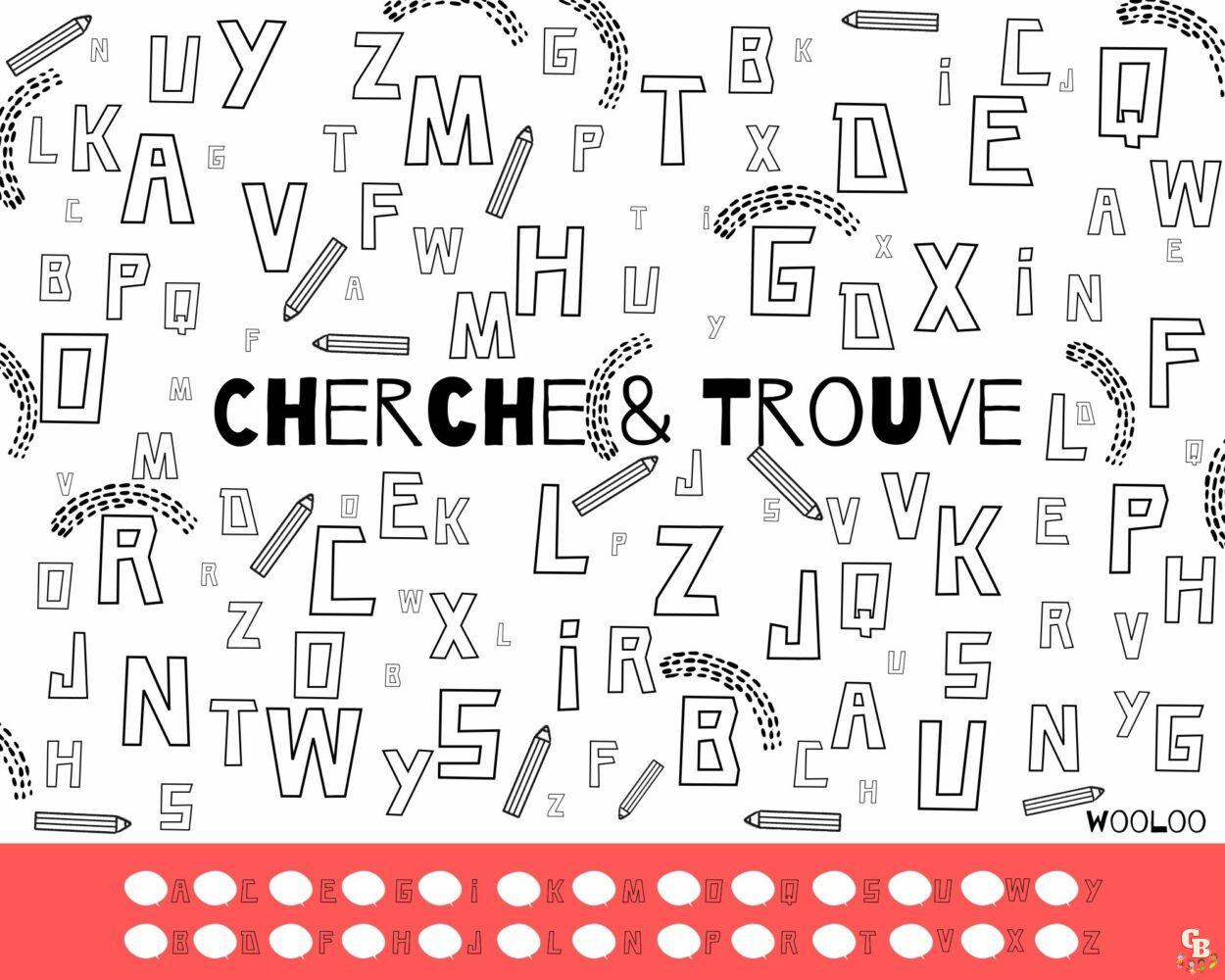 Coloriage Chercher Et Trouve