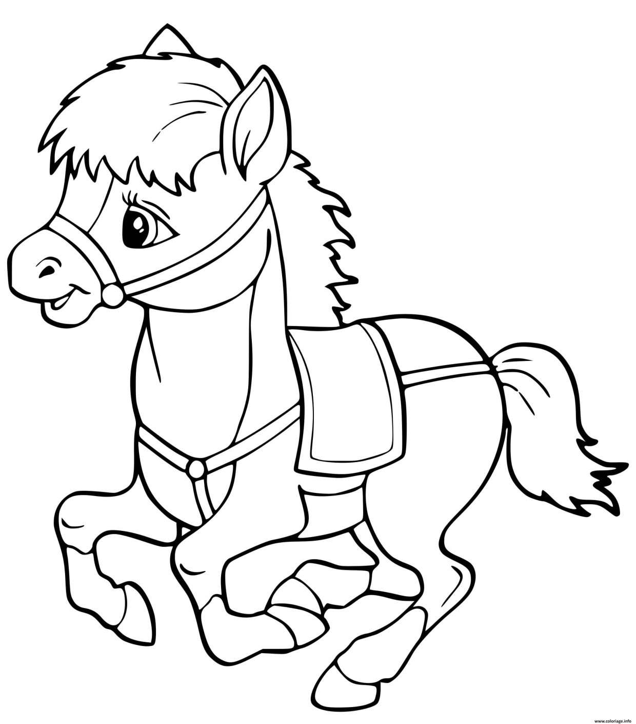 Coloriage Chevaux