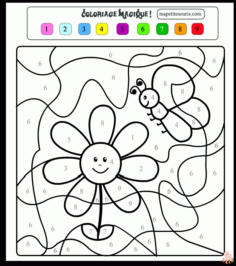 Coloriage Chiffres