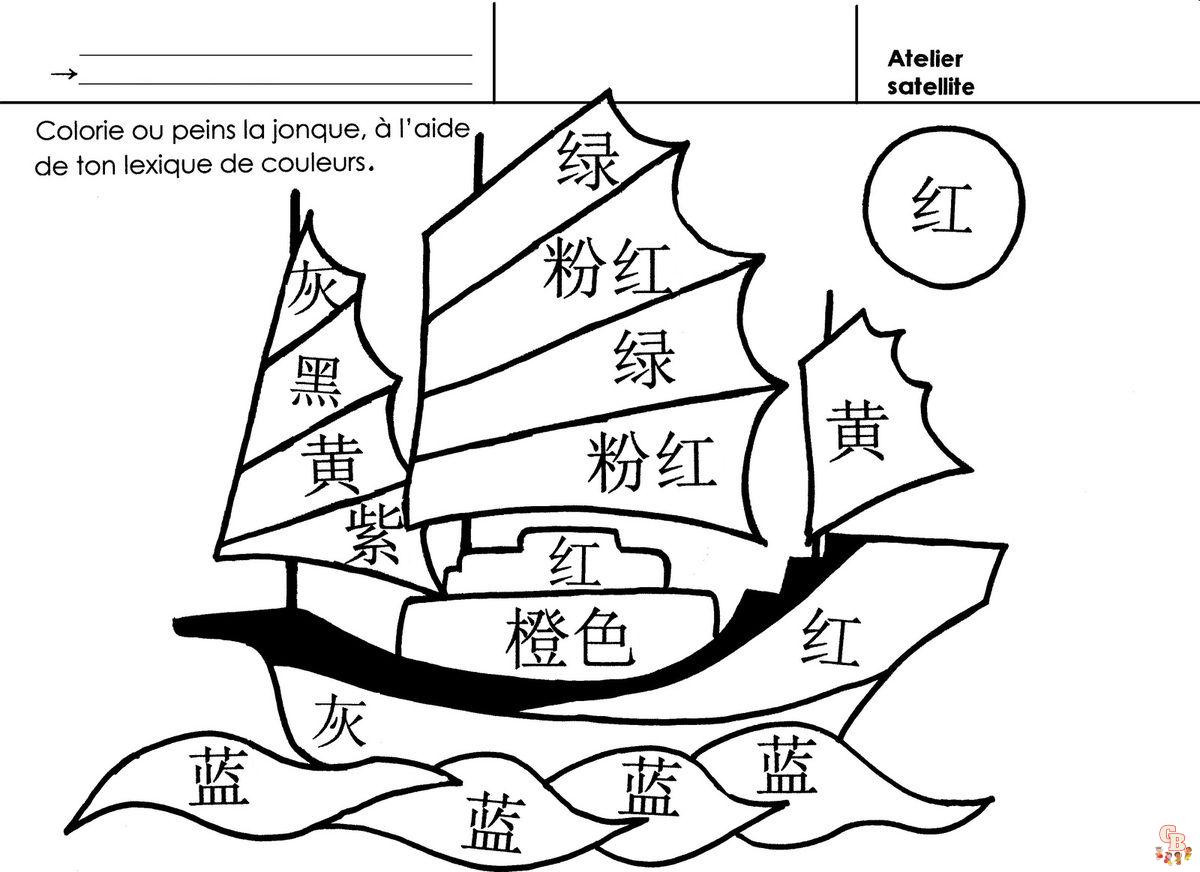 Coloriage Chine