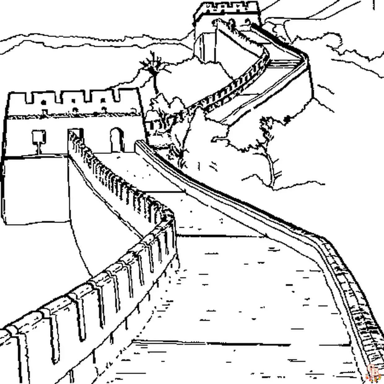 Coloriage Chine