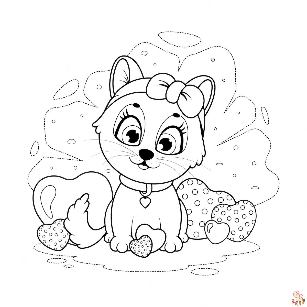 Coloriage Chiot