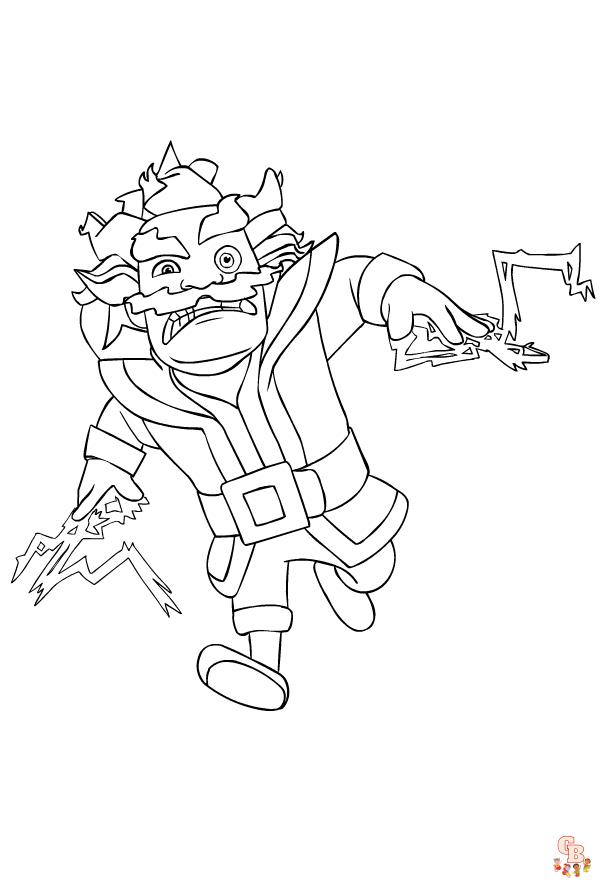 Coloriage Clash Royale