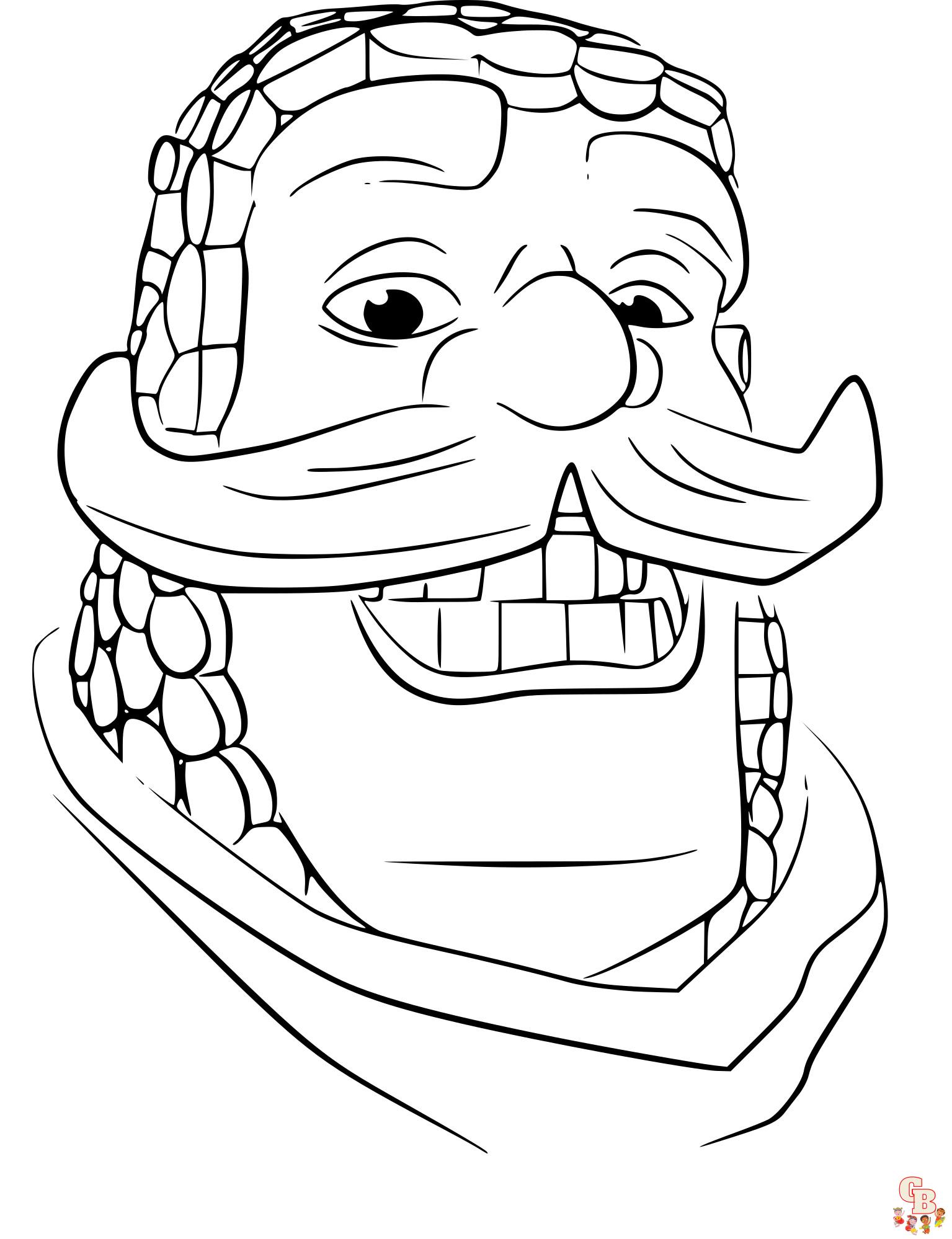 Coloriage Clash Royale