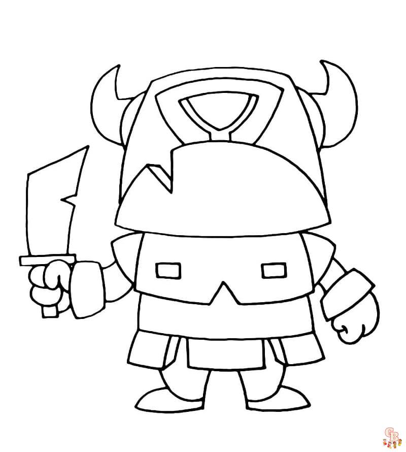 Coloriage Clash Royale