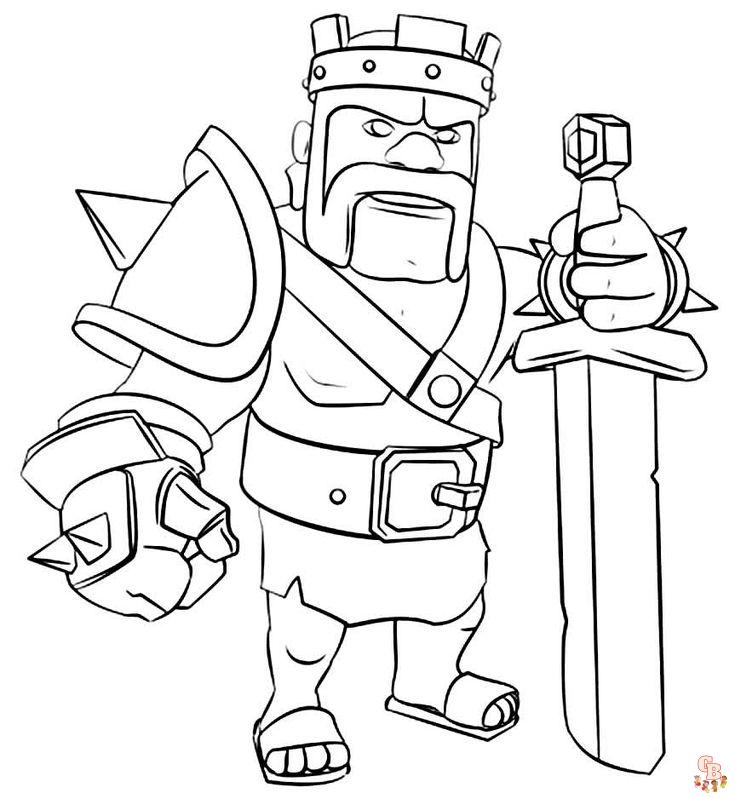 Coloriage Clash Royale