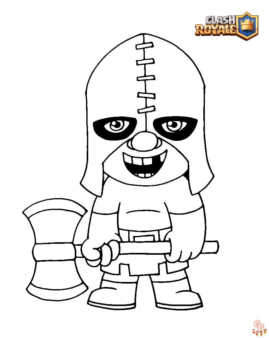 Coloriage Clash Royale