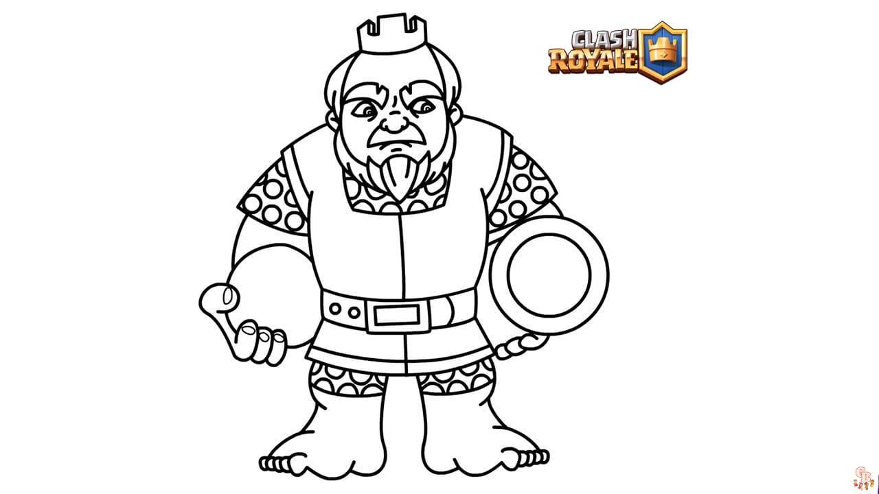 Coloriage Clash Royale