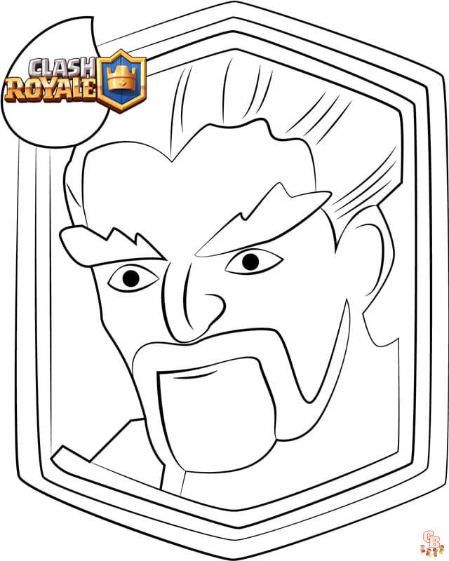 Coloriage Clash Royale