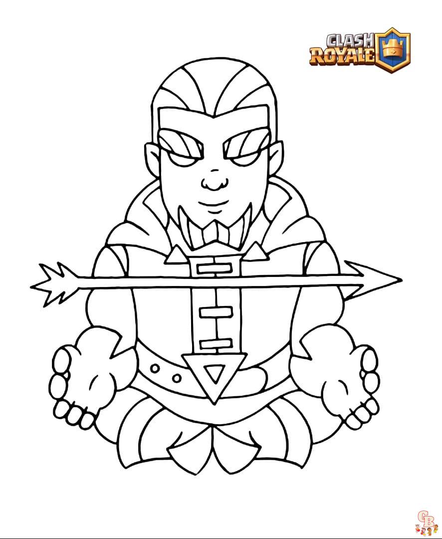 Coloriage Clash Royale