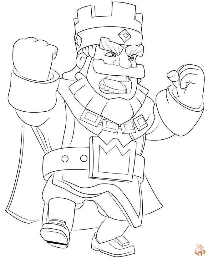 Coloriage Clash Royale