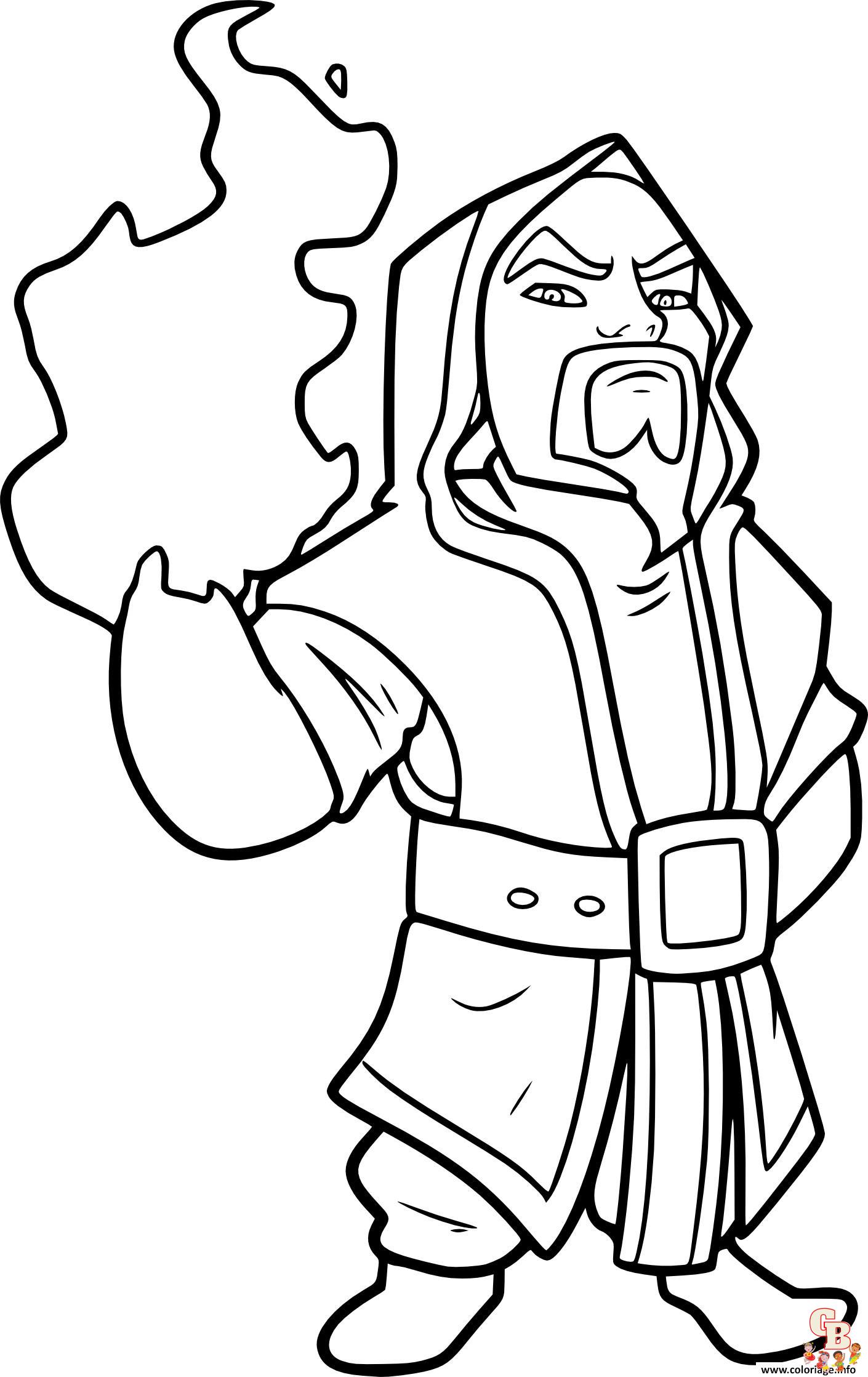 Coloriage Clash Royale