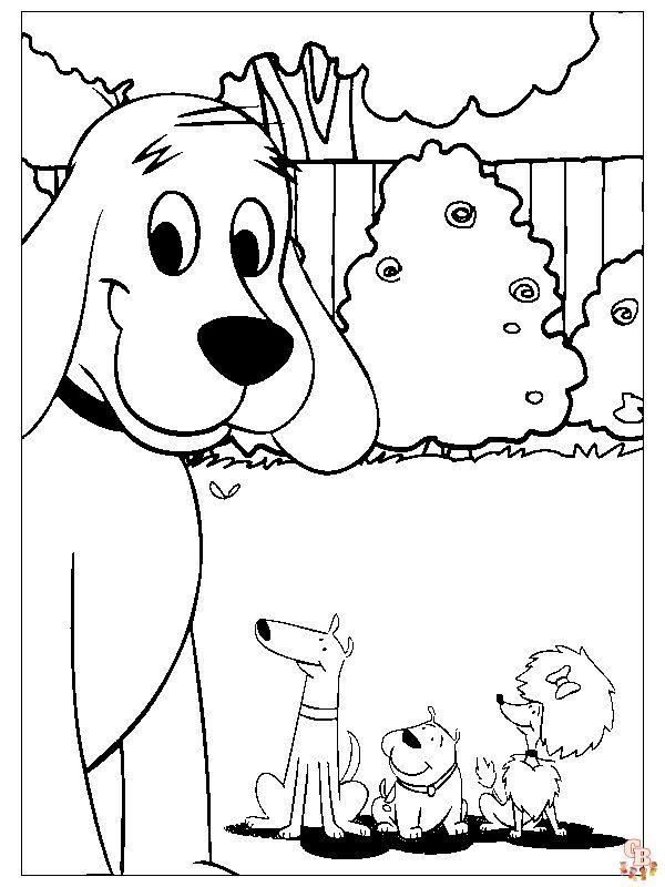 Coloriage Clifford