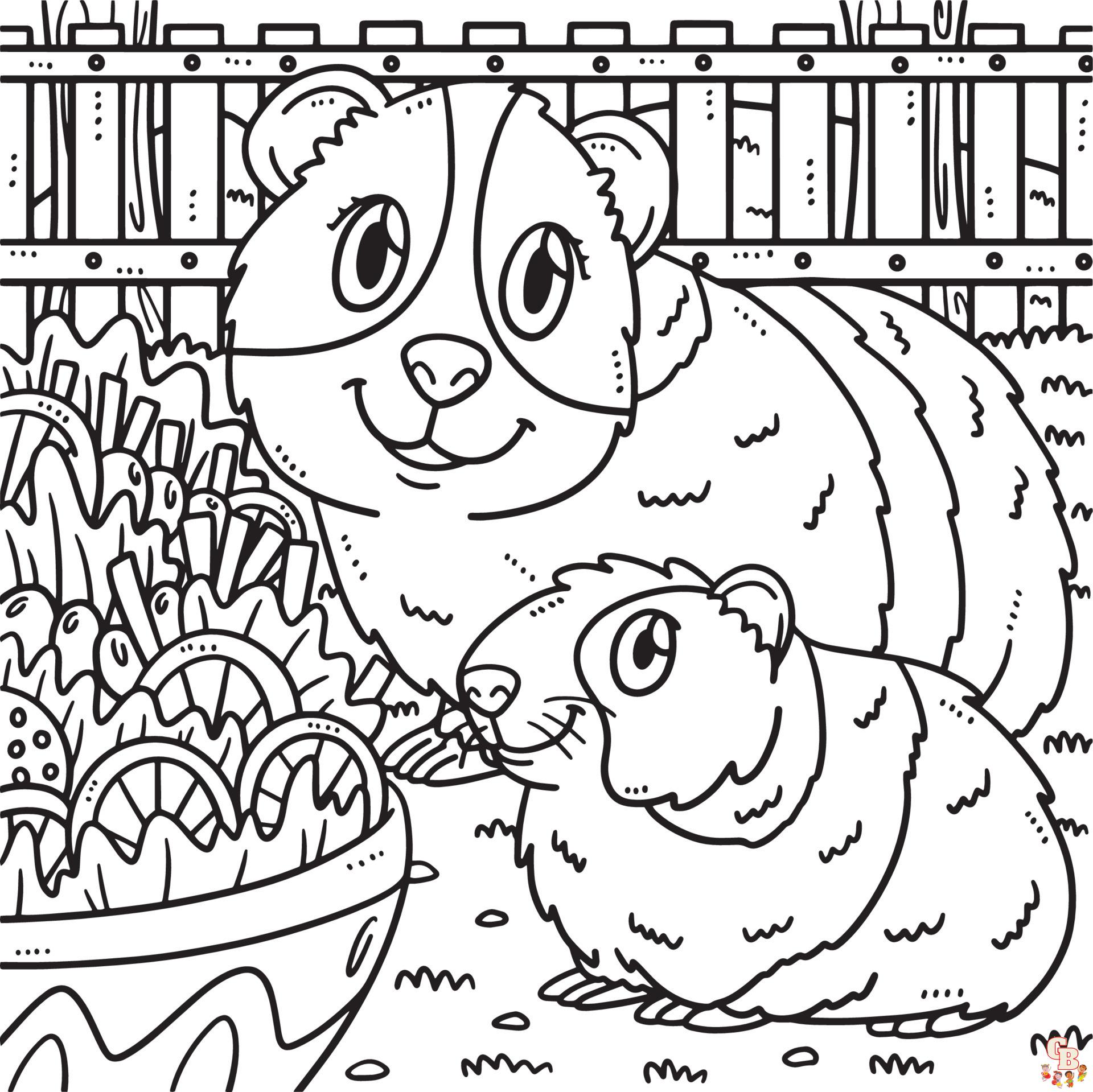 Coloriage Cochons