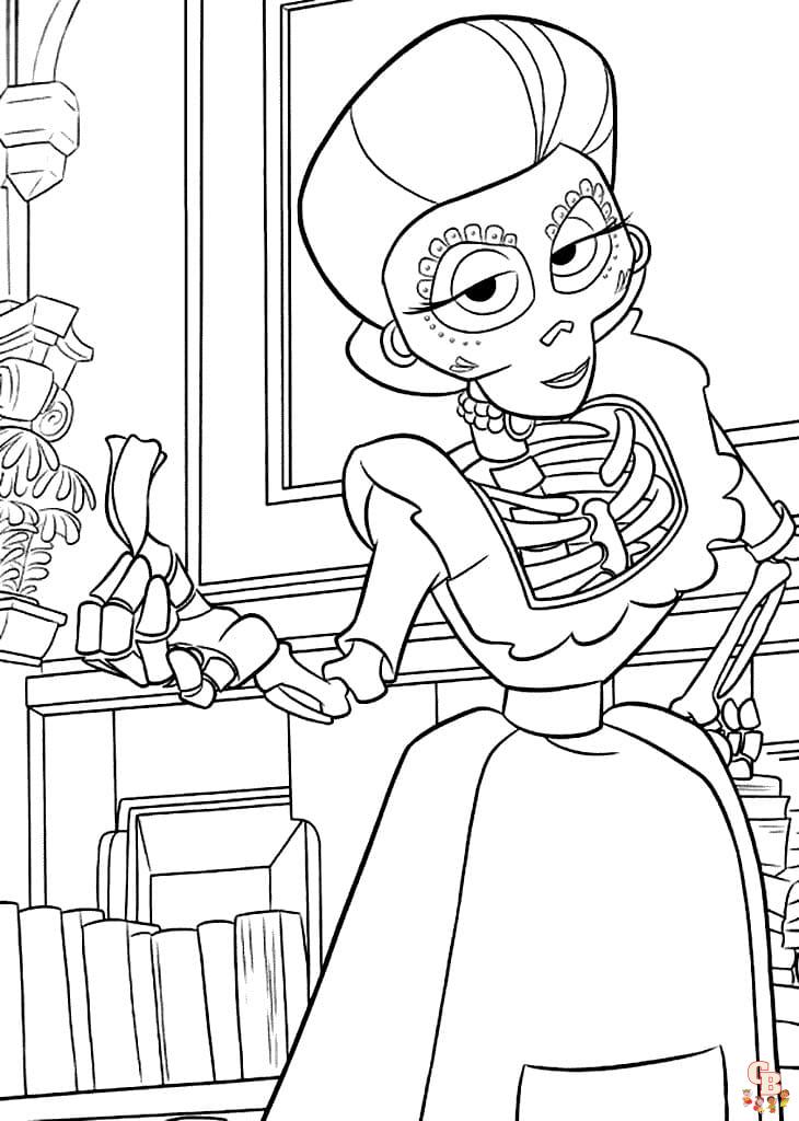 Coloriage Coco Disney