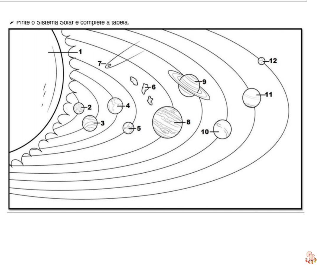 Coloriage Cometes